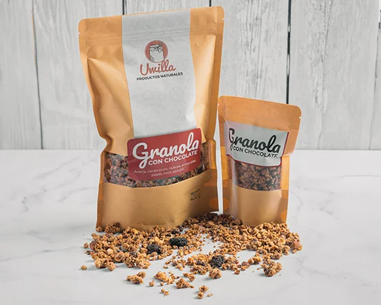 Granola con chocolate